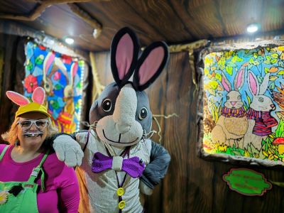 Easter bunny north devon